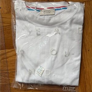 AYR White Slushy Long sleeve tee